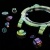 Iridescent watch parts