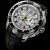 Roger Dubuis Pulsion Chronograph - titanium with white dial