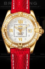 Breitling WindRider Cockpit Lady Yellow Gold 3