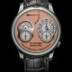 Gold dial in Platinum case