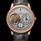Platinum dial in Gold case