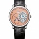 Gold dial leather strap