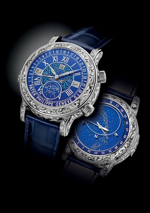 Patek Philippe Sky Moon Tourbillon Ref 6002 Luxois