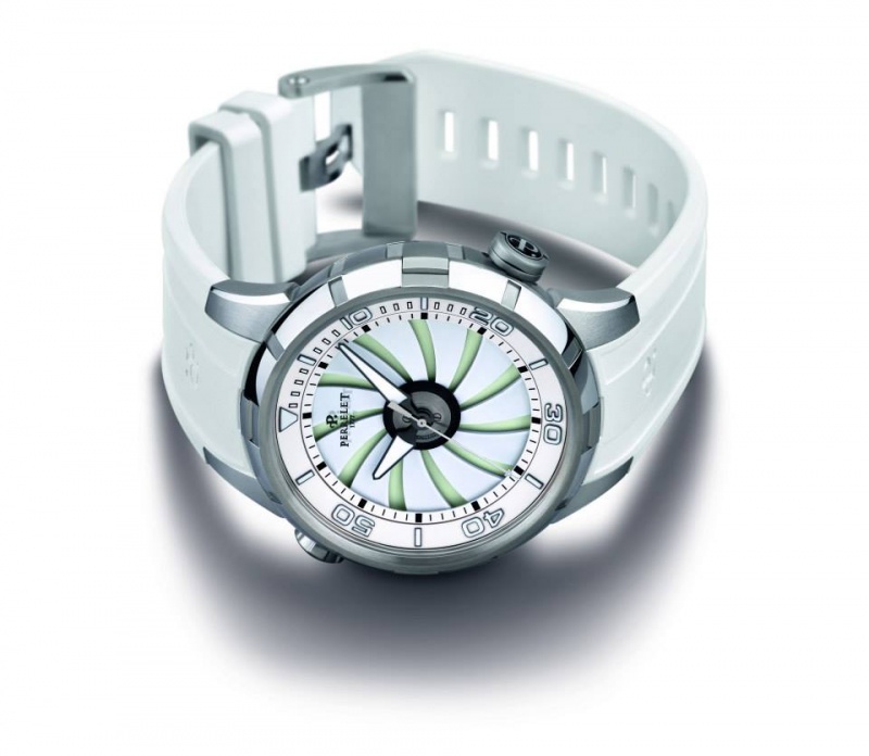 Perrelet Turbine Diver in White