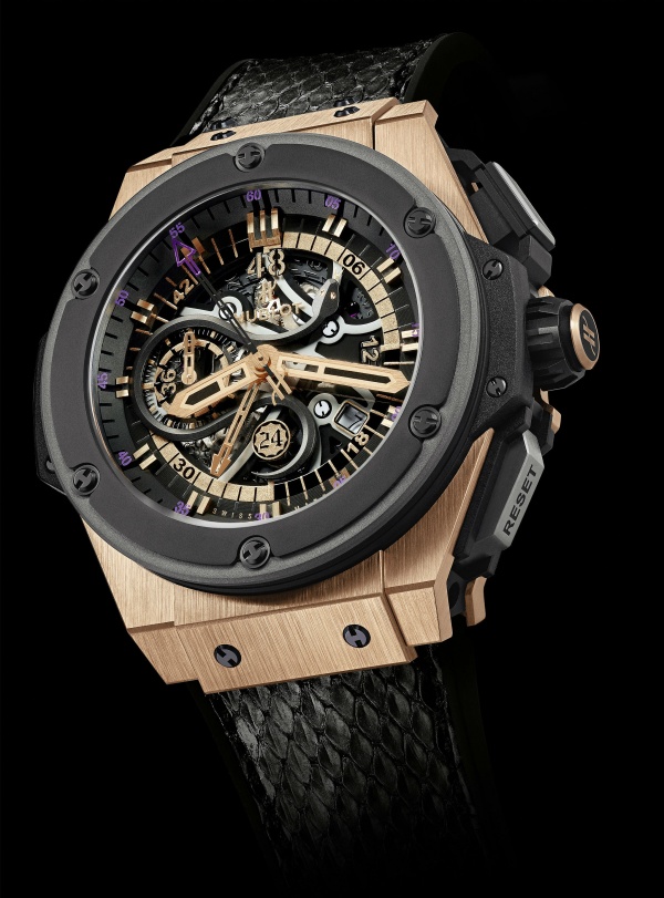 hublot watch black and gold