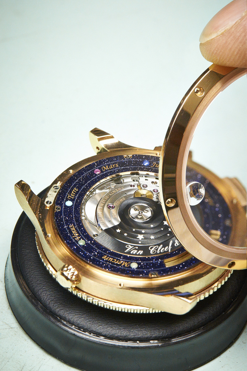 Van Cleef Arpels The Midnight Planetarium Poetic Complication assembly