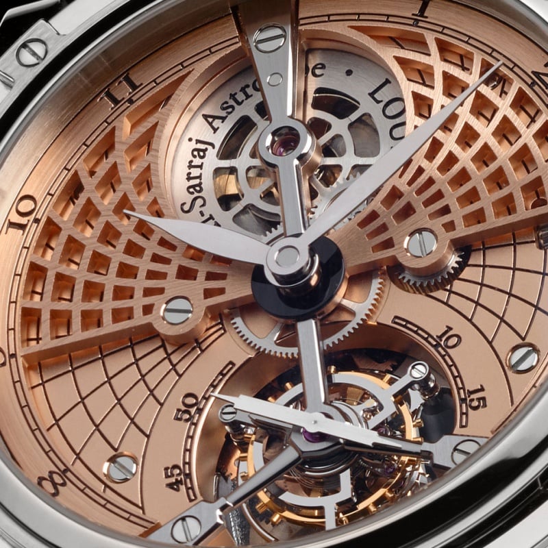 Louis Moinet Astrolabe Tourbillon detail