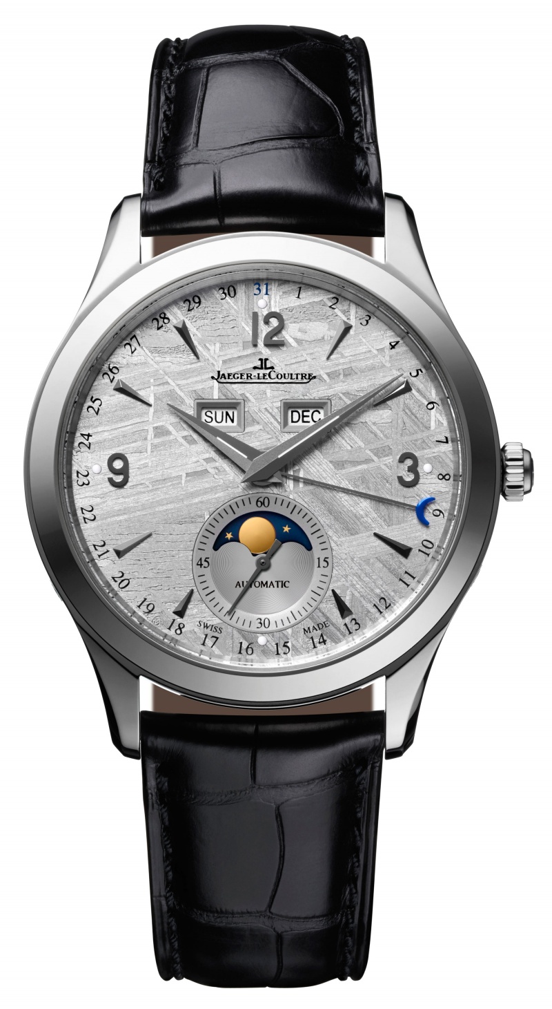 Jaeger-LeCoultre Master Calendar Meteorite Dial stainless steel