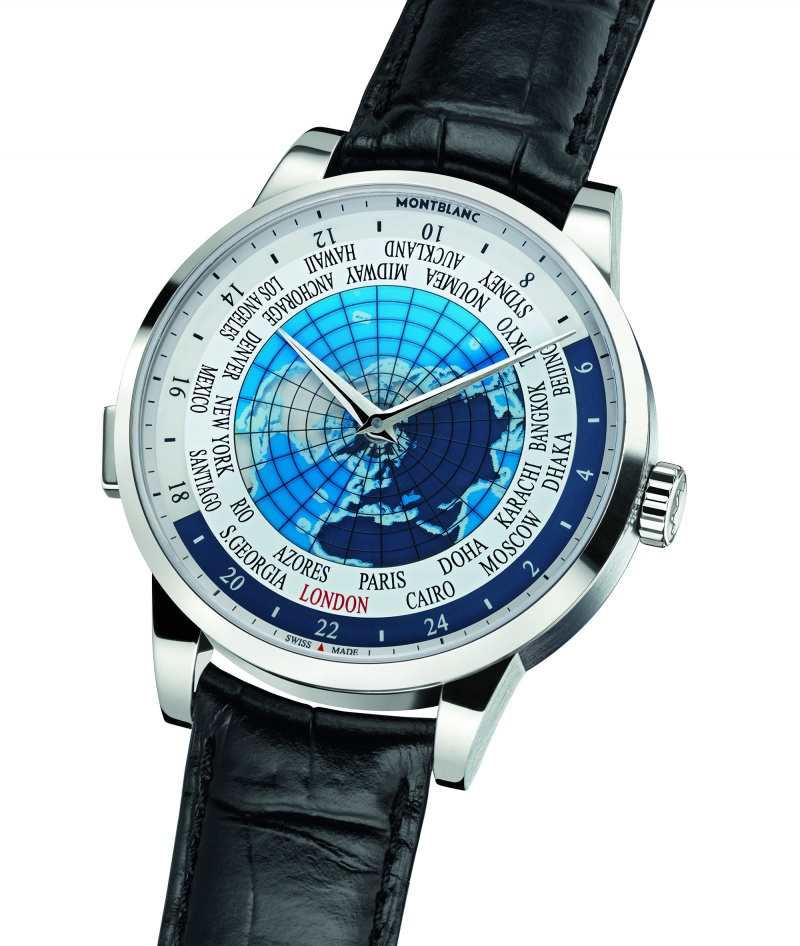 Montblanc Heritage Spirit Orbis Terrarum stainless steel