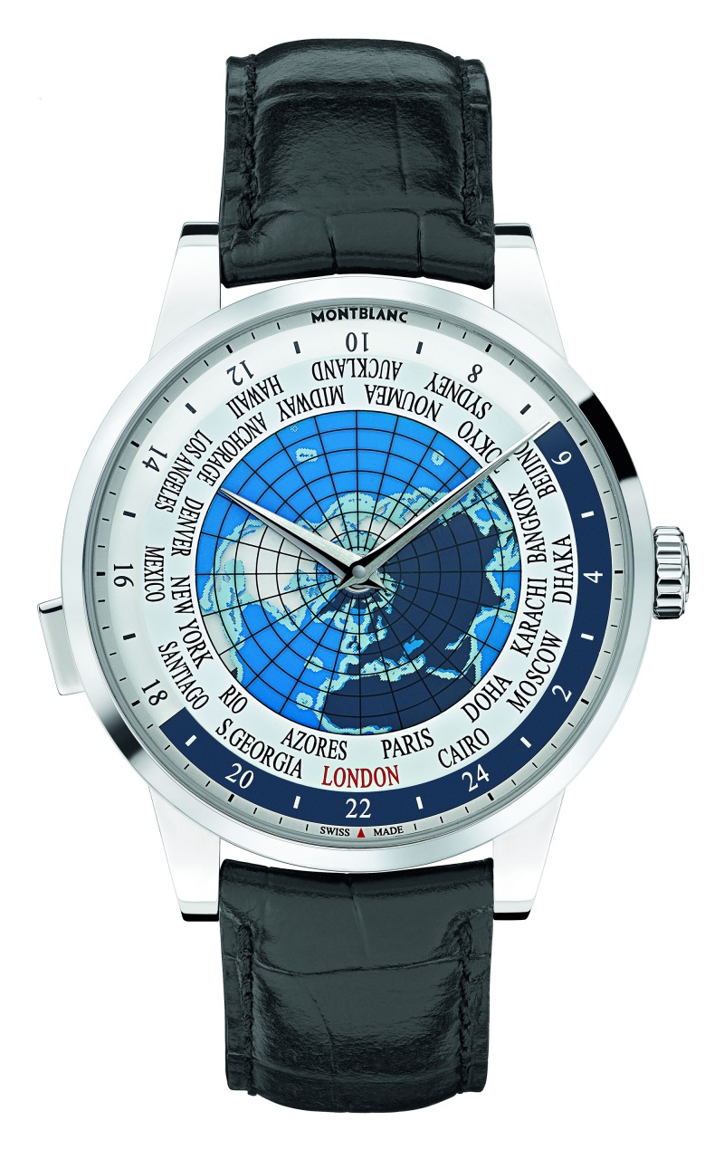 Montblanc Heritage Spirit Orbis Terrarum stainless steel