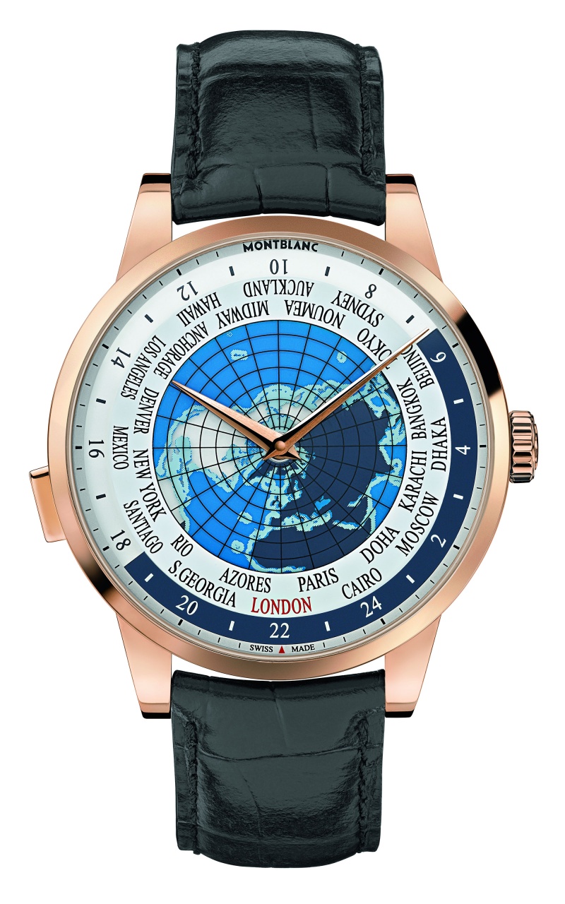 Montblanc Heritage Spirit Orbis Terrarum pink gold