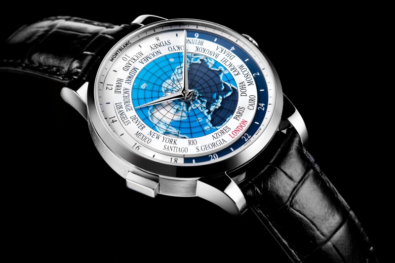 Montblanc Heritage Spirit Orbis Terrarum stainless steel