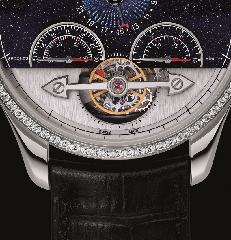 Montblanc Heritage Chronométrie ExoTourbillon Minute Chronograph Vasco da Gama Diamonds Limited Edition 25 pieces