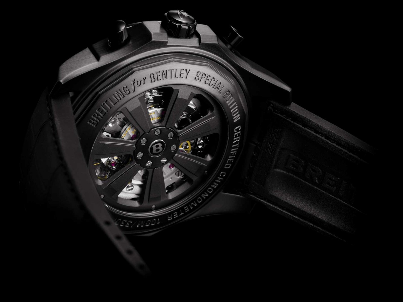 Breitling for Bentley Bentley B05 Unitime Midnight Carbon Luxois