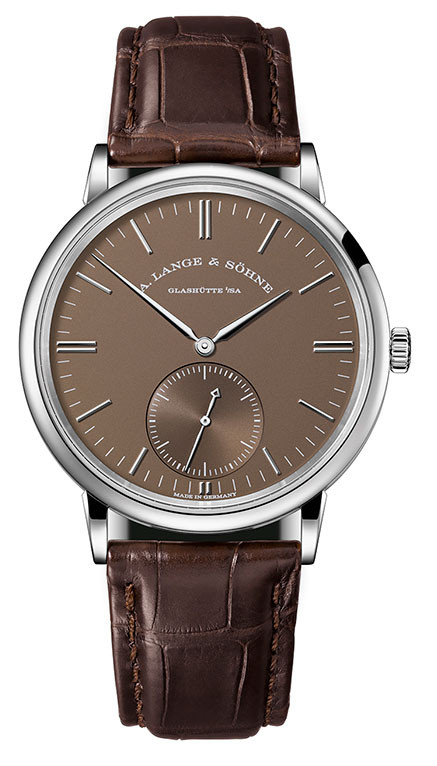 A.Lange & Söhne Saxonia Automatic with Terra-Brown Dials