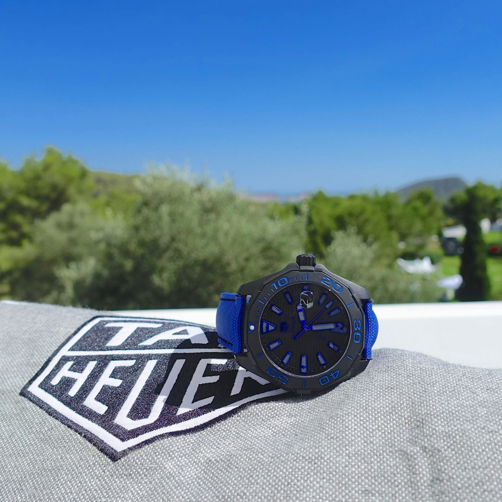 Tag heuer aquaracer nylon strap store