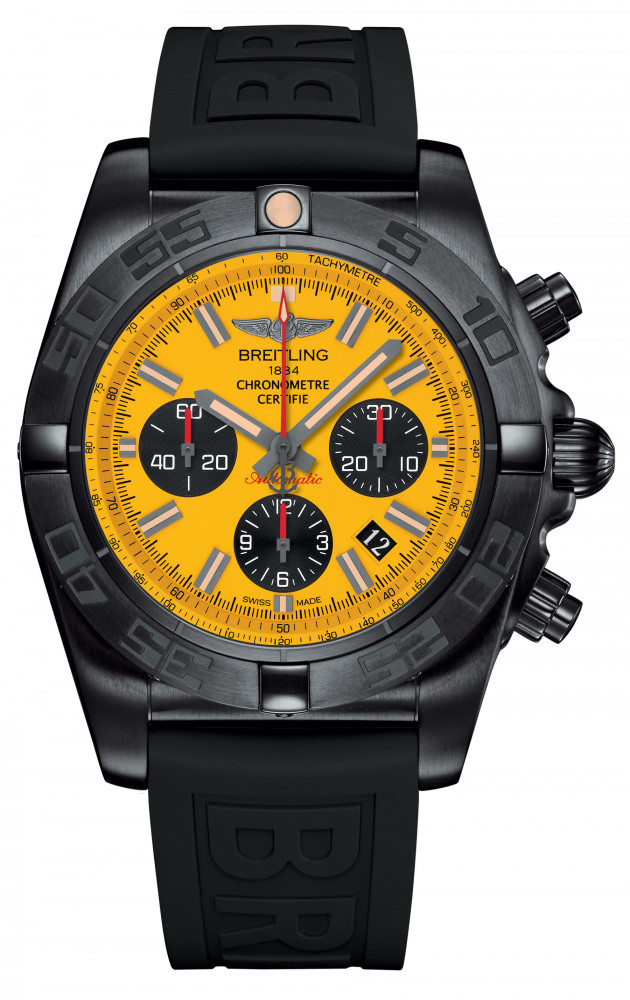 Breitling chronomat 44 blacksteel on sale