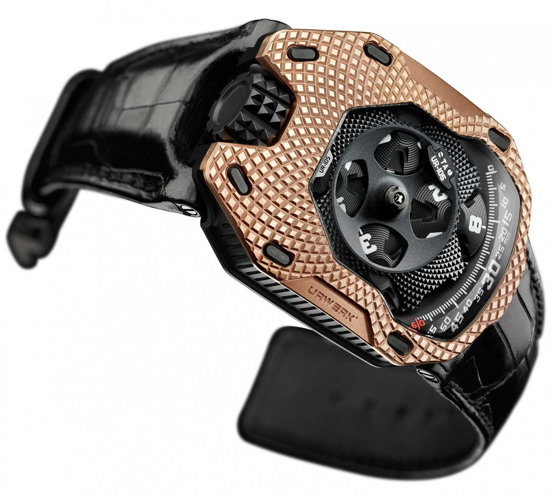 Urwerk UR-105 “Raging Gold”
