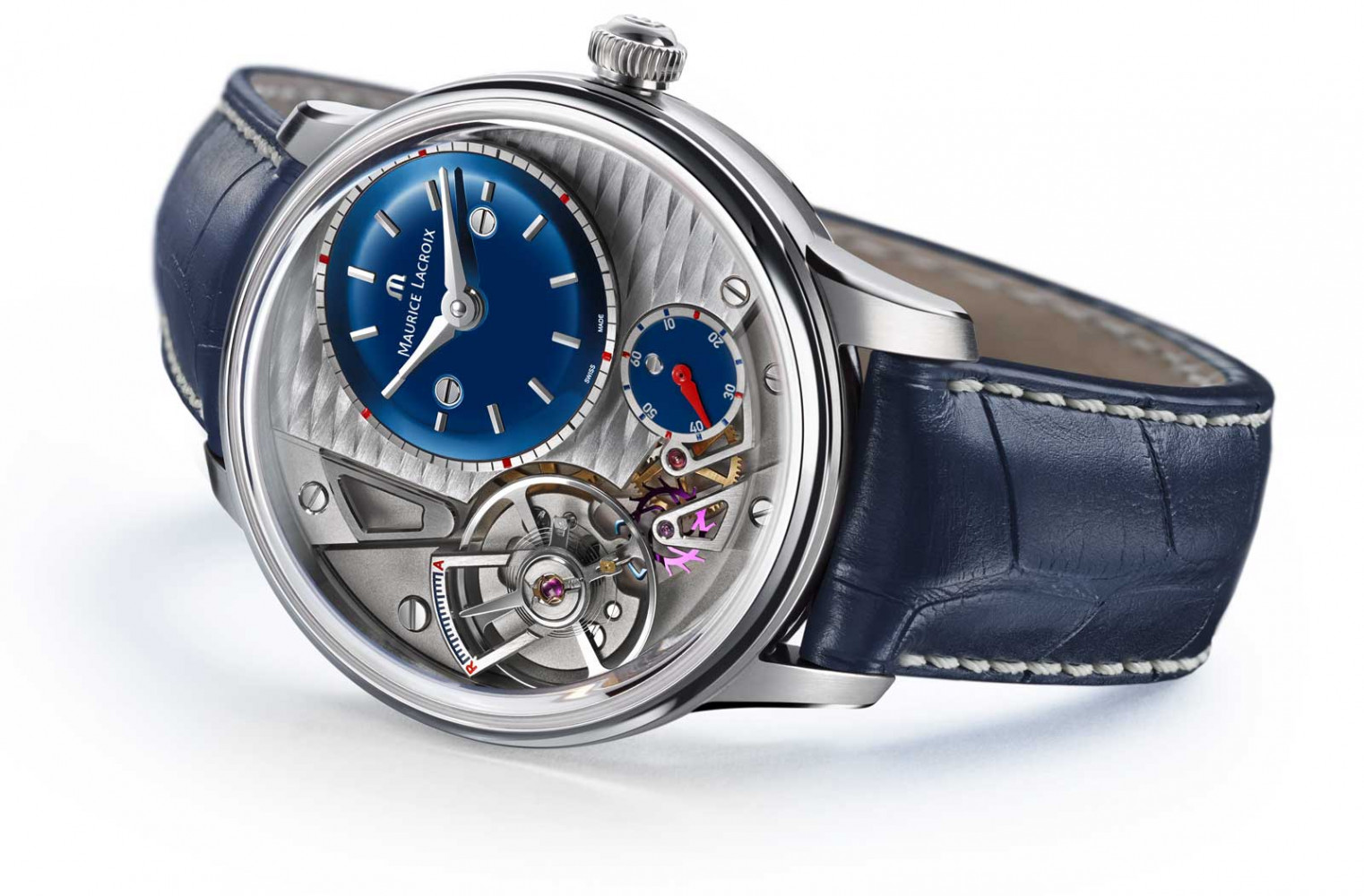 Maurice Lacroix Masterpiece Gravity Blue