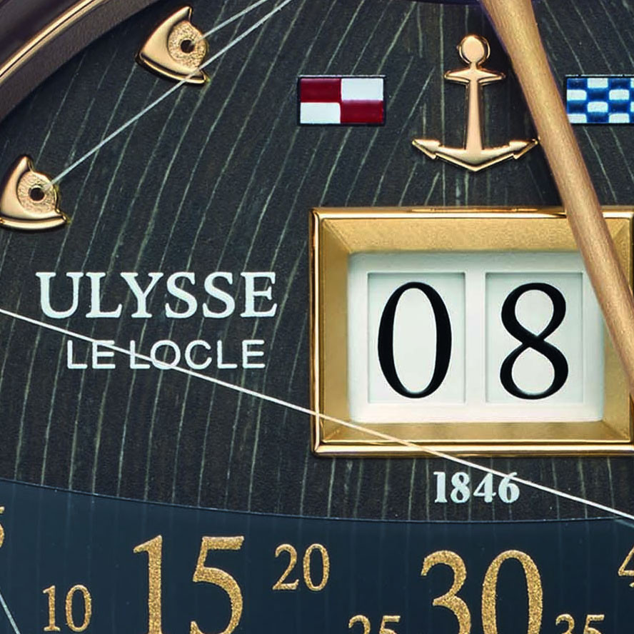Ulysse Nardin Marine Grand Deck Tourbillon in Rose Gold