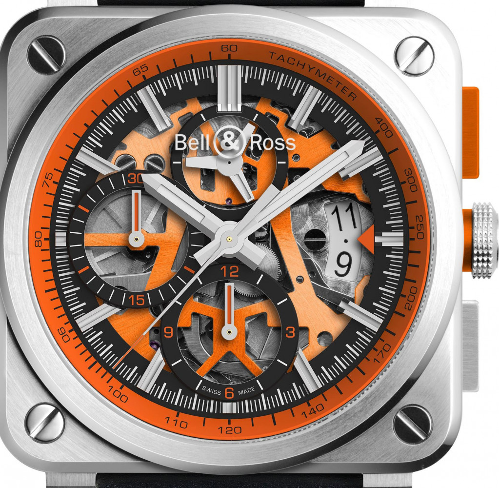 Bell & Ross AeroGT Orange