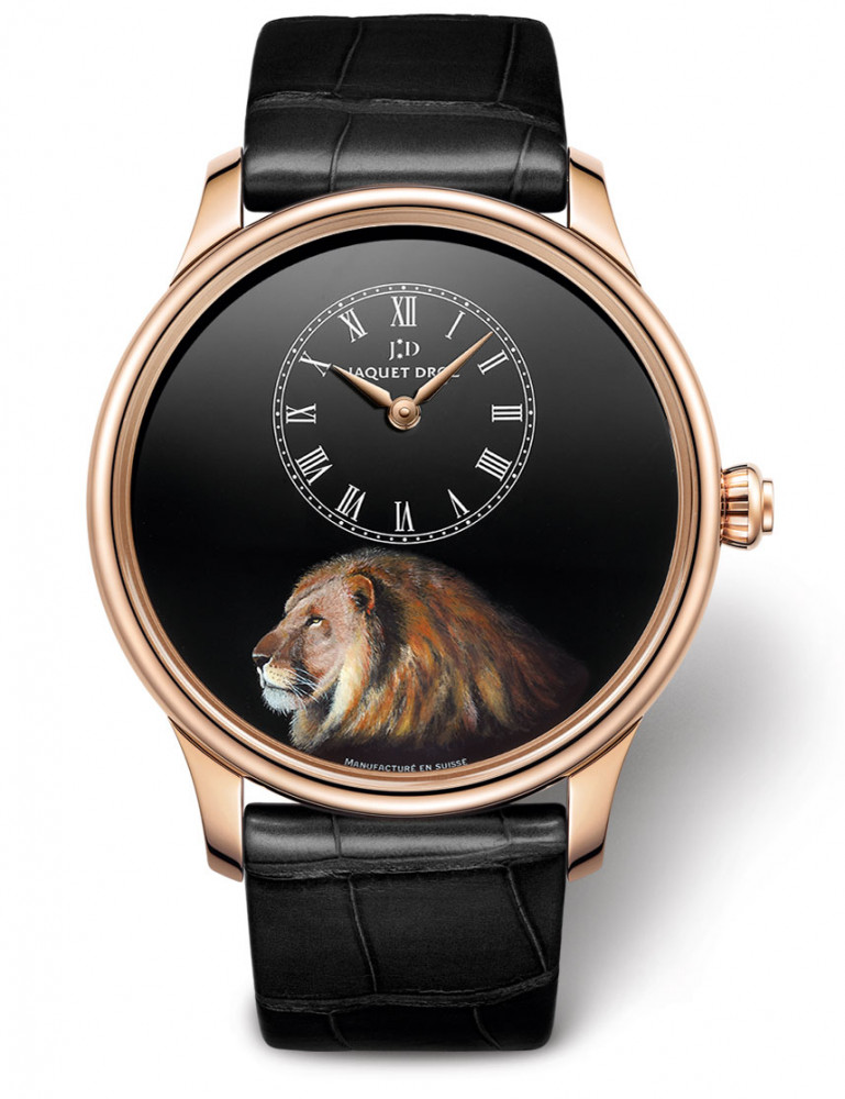 Jaquet Droz Petite Heure Minute Lion