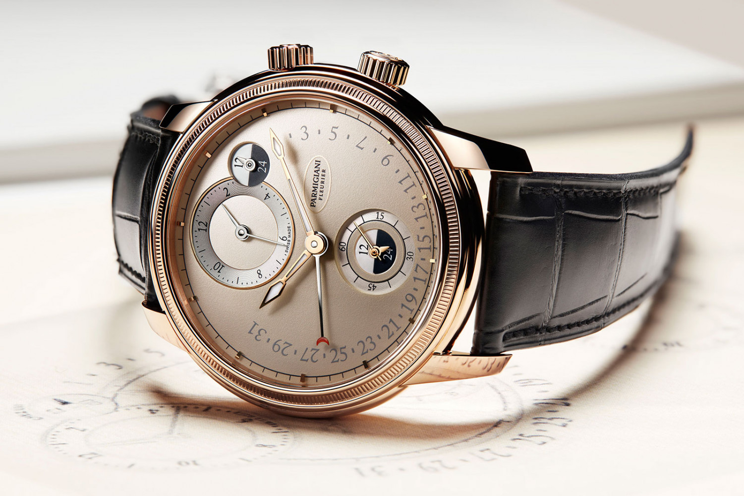 Parmigiani Fleurier Toric Hémisphères Rétrograde