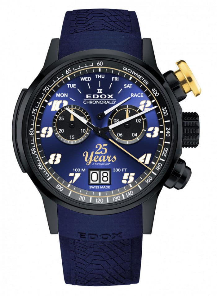 Edox Chronorally Sauber F1 Team 25th Anniversary Limited Edition