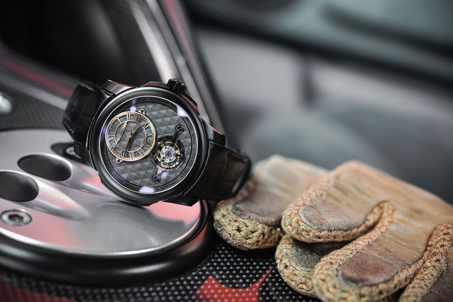 Ateliers deMonaco Tourbillon Oculus 1297 Black Titanium