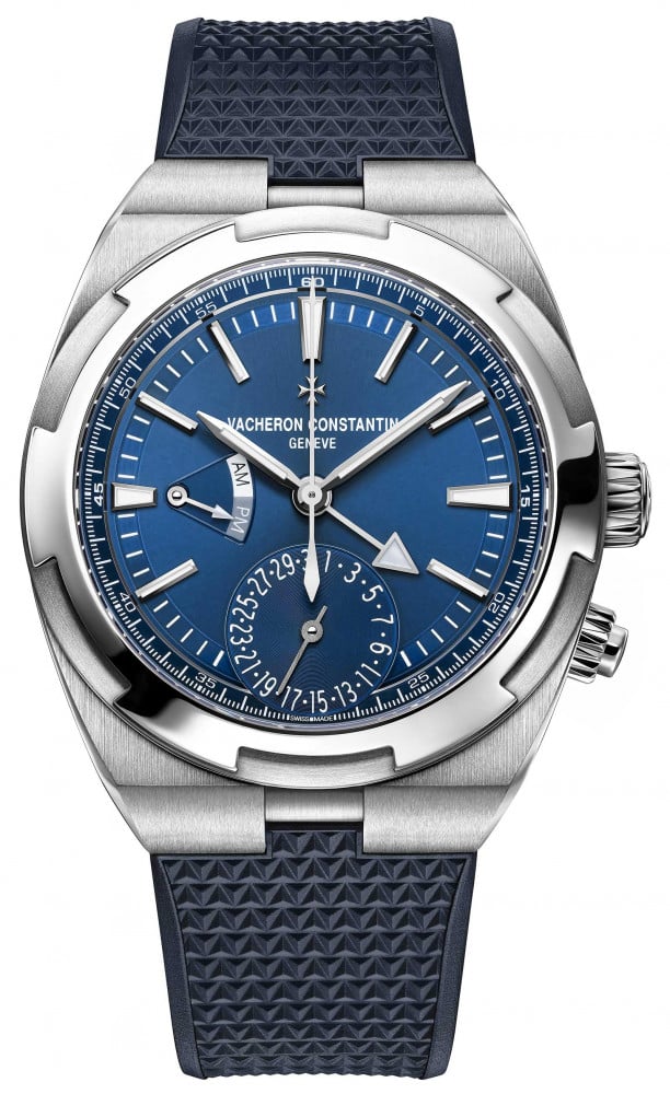 Vacheron Constantin Overseas Dual Time in stainless steel 7900V/110A-B334 - blue dial