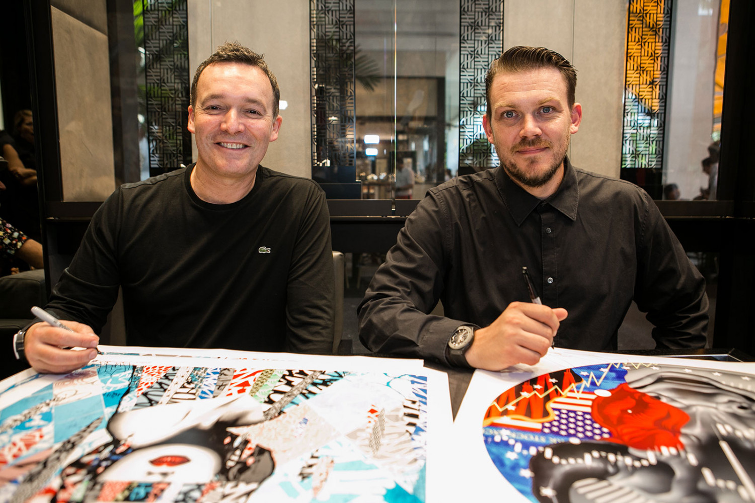 Hublot partners with street artists Hush and Tristan Eaton