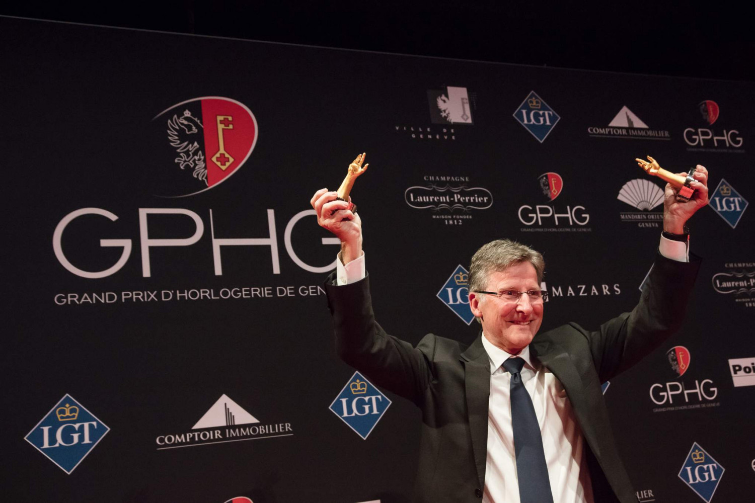 Michel Parmigiani at the GPHG 2017
