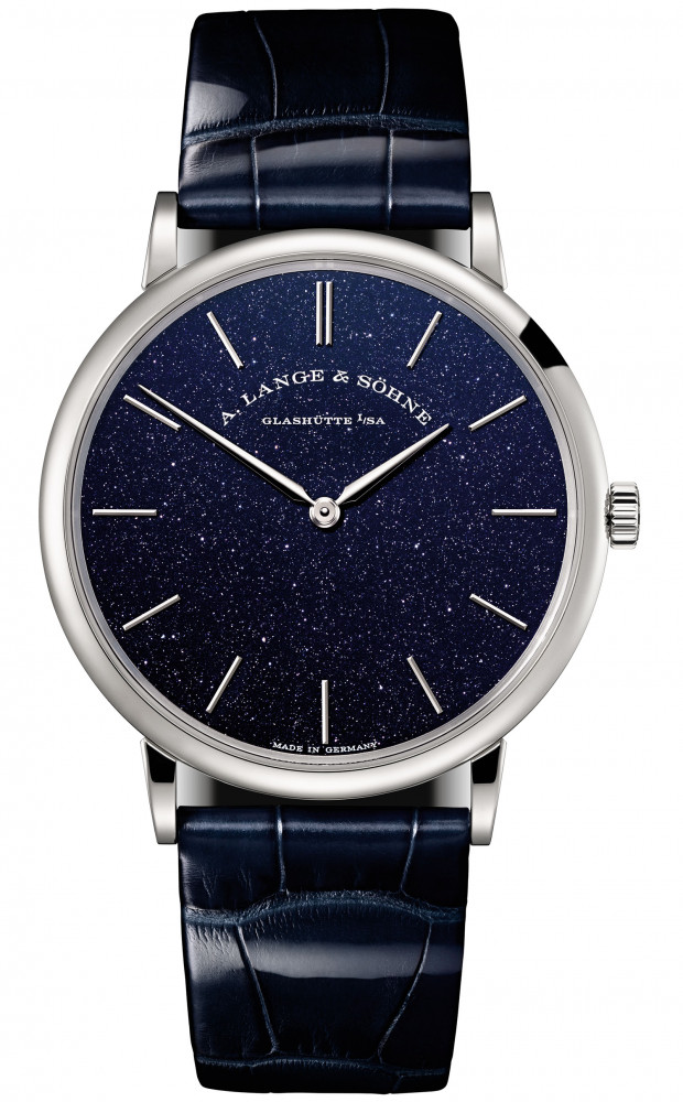 A. Lange & Sohne Saxonia Thin in copper blue