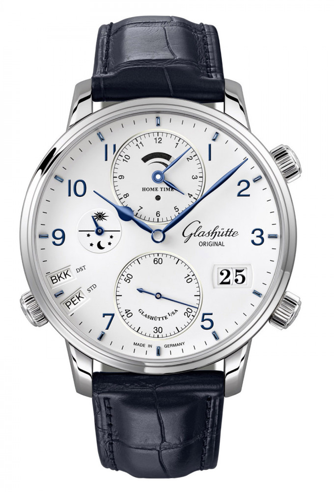 Glashütte Original Senator Cosmopolite Stainless Steel