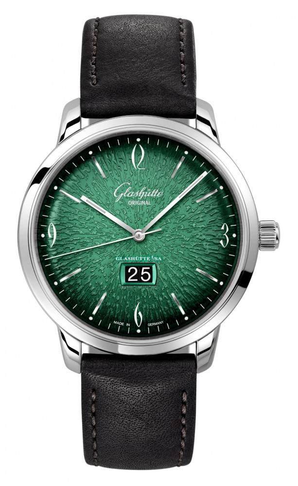 Glashutte Original Sixties Panorama Date Green Degrade Dial 2018