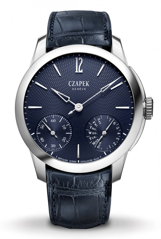 Czapek Geneve Quai des Bergues aqua blue