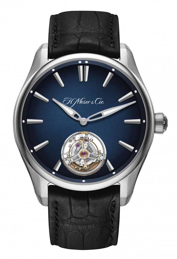 H. Moser & Cie. Pioneer Tourbillon, reference 3804-1201
