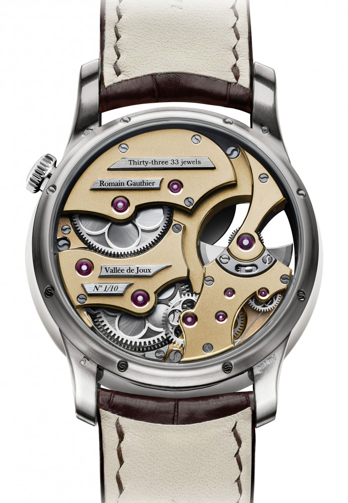 Romain Gauthier Insight Micro-Rotor White Gold Limited Edition