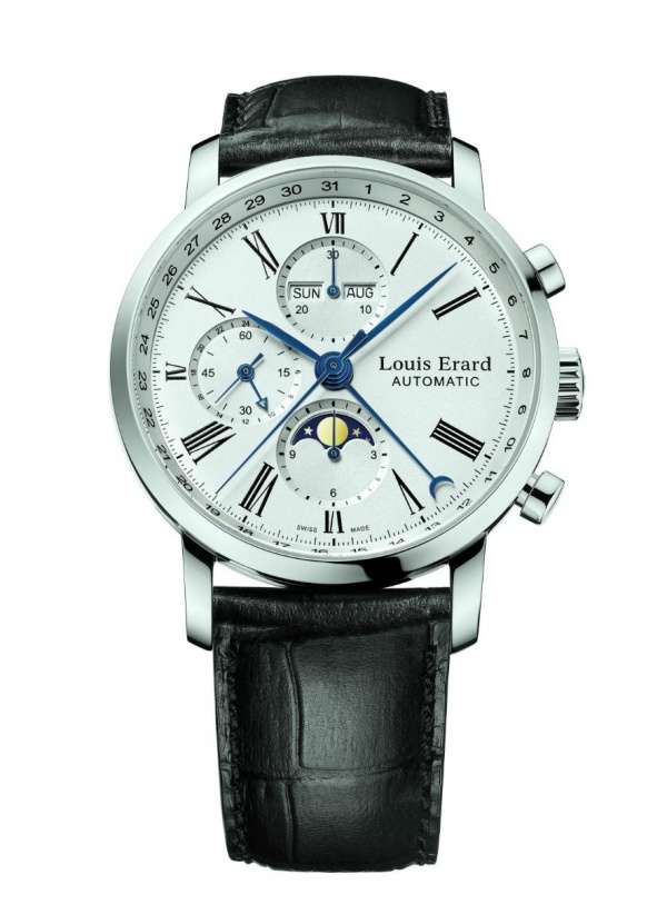 Louis Erard 1931 Chronograph Automatic White Dial Men's Watch  84234OR04.BACS9