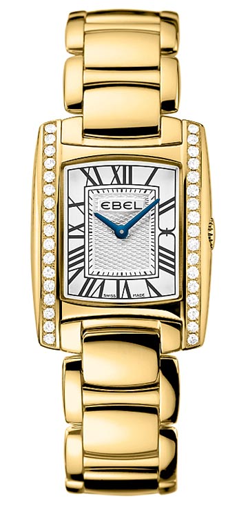 Dira Gold Diamond 38mm Watch in Ivory Mother-of-Pearl