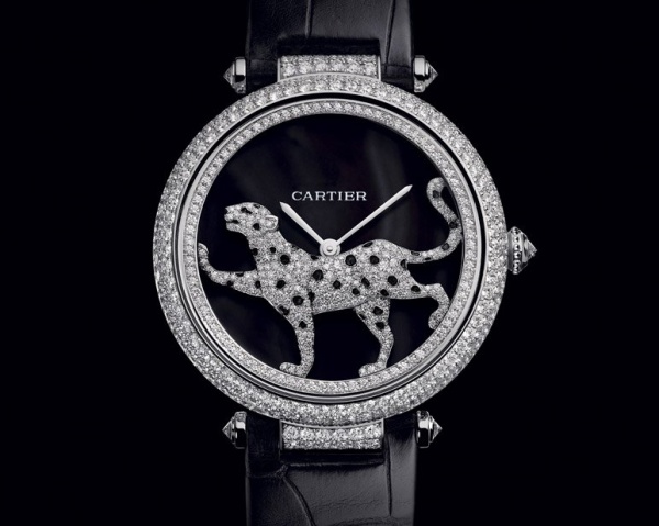 cartier masse secrete panther decor watch price