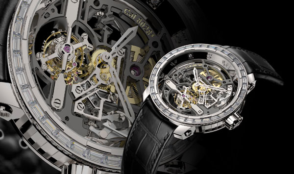 Dewitt discount skeleton watch