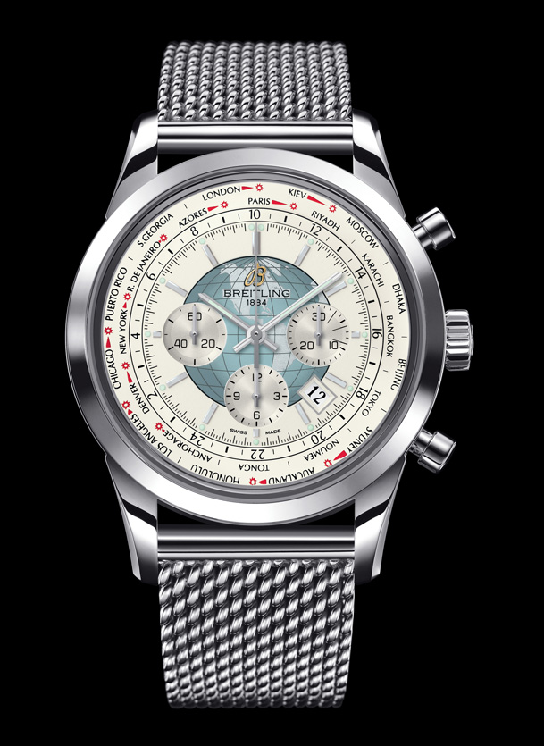 Authentic Used Breitling Transocean Chronograph 38 A41310 Watch