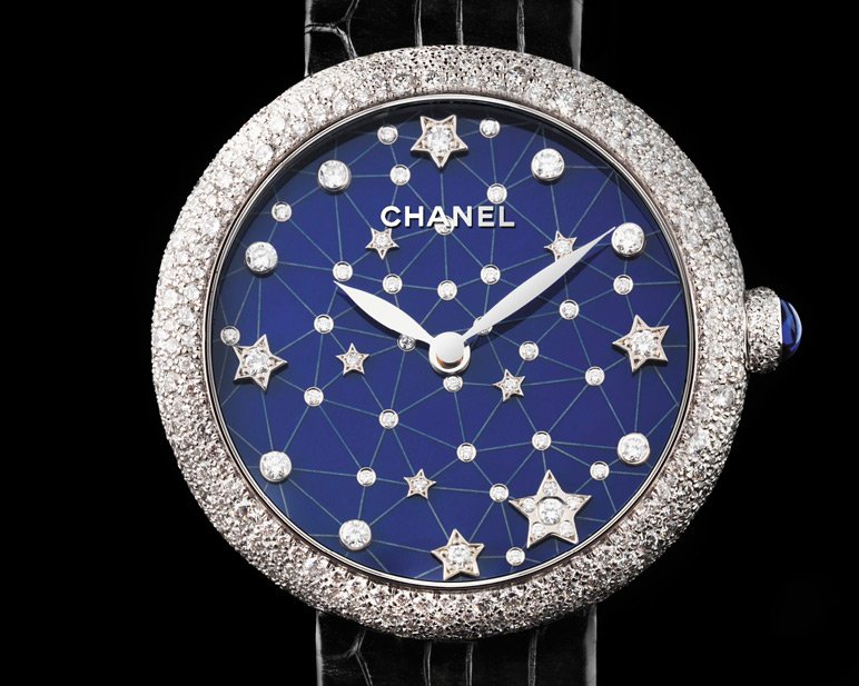 Chanel Mademoiselle Privé watch Facettes dial