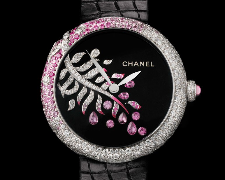 Chanel Mademoiselle Privé watch Plume enchantée