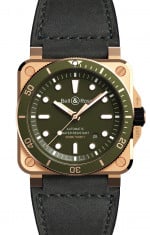 Bell & Ross BR 03 Diver Instruments BR0392-D-G-BR/SCA