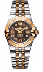 Breitling WindRider Galactic 30 Steel and Pink Gold