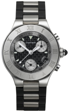 Cartier must 21 best sale chronoscaph mens watch