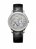 F. P. Journe Octa Octa Lune Platinum on leather