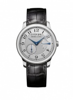 F. P. Journe Souveraine Collection Chronometre Souverain Platinum on leather